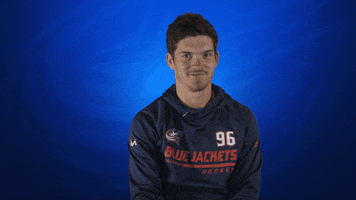 Come At Me The Rock GIF by Columbus Blue Jackets