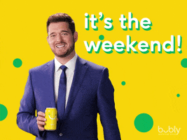 Michael Buble Weekend GIF by bubly