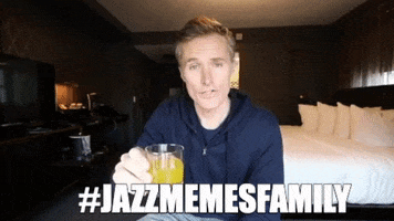 jazzmemes_ cheers family jazz saxophone GIF