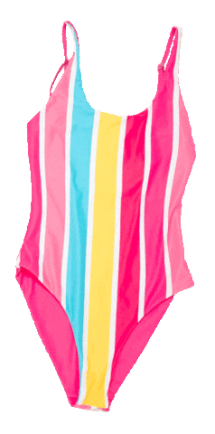 Sunning One Piece Sticker by Bachette