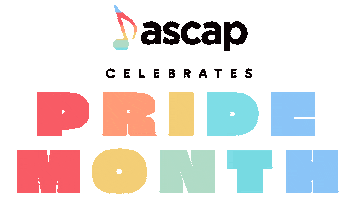 Music Note Pride Sticker by ASCAP