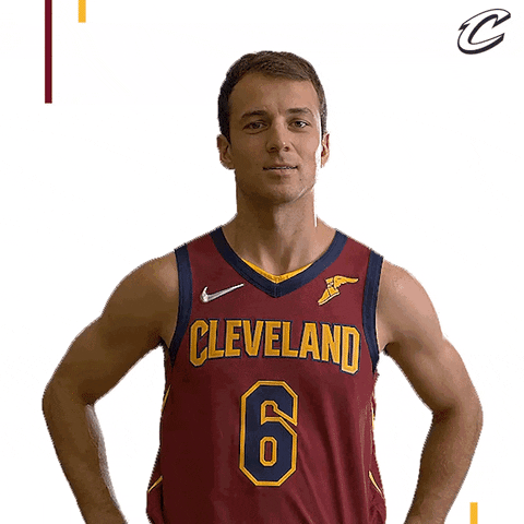 Kevin Pangos Cavs GIF by Cleveland Cavaliers