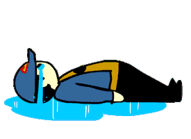 Sad Superman Sticker