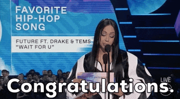 American Music Awards Congratulations GIF by AMAs
