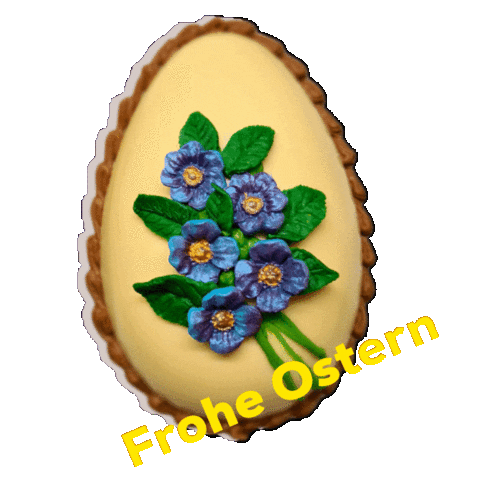 Frohe Ostern Sticker by Konditorei Grellinger