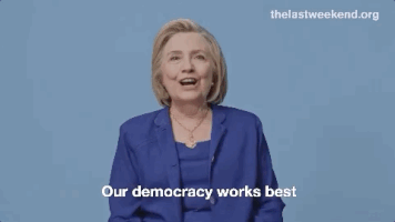hillary clinton vote GIF by Swing Left