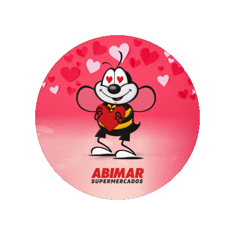 Bee Sticker by abimarsupermercados