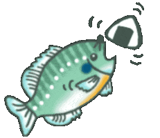 魚 おにぎり Sticker