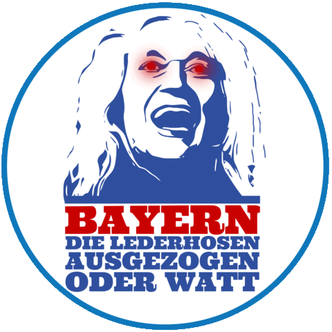 Bayern Pott Sticker by hartaufhart