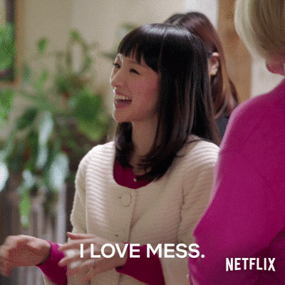 Happy Marie Kondo GIF by NETFLIX - Find &amp; Share on GIPHY