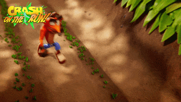 Crash Bandicoot Jump GIF by King