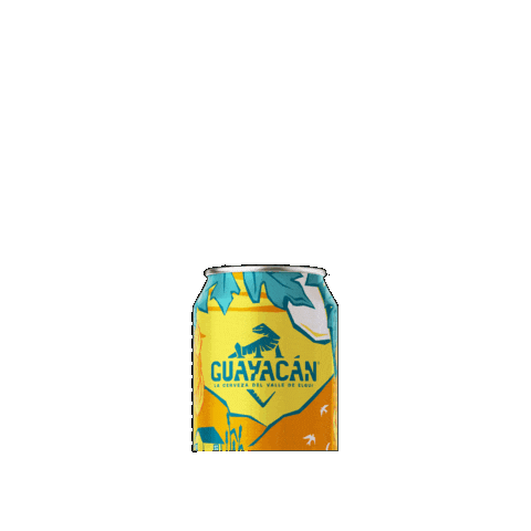 Guayacán Lager Papaya Sticker by Cerveza Guayacán