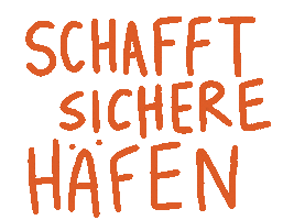 Sicher Sticker by Seebrücke