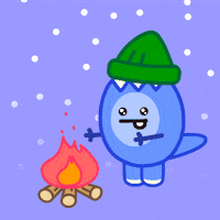 Freezing Snow Day GIF by DINOSALLY