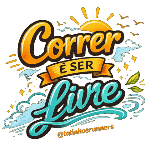 Corrida Correr Sticker by Tatinho's Runners