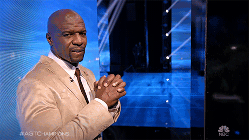 Terry Crews Fingers Crossed GIF by America's Got Talent - Find & Share on  GIPHY