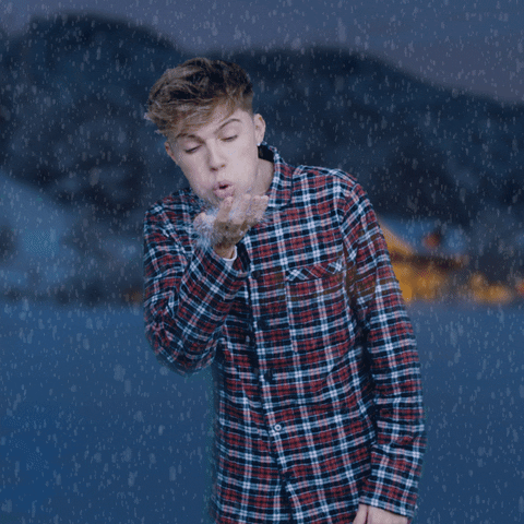 Cold Weather Kiss GIF by HRVY