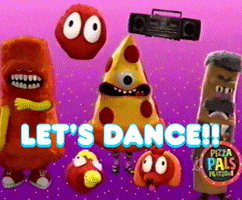 Lets Dance GIF by PIZZA PALS PLAYZONE