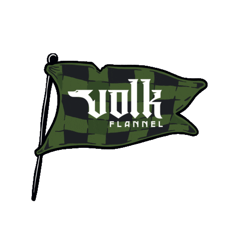 Flag Sticker by Volk flannel