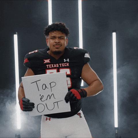 Get Hyped Lets Go GIF by Texas Tech Football