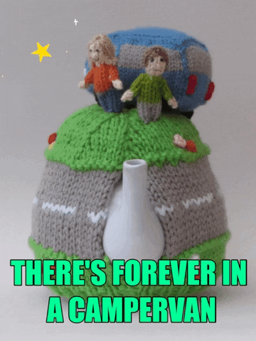 Camping Road Trip GIF by TeaCosyFolk