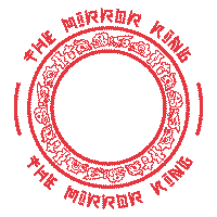 The Mirror King Sticker