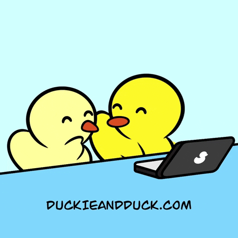 Duck Love GIF