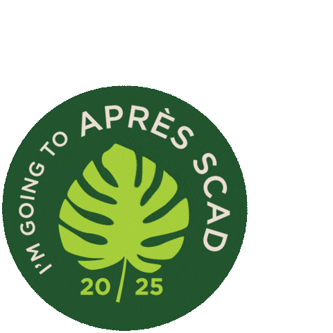 Alumni Apres Sticker by SCAD