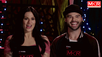 excited mkrau GIF by My Kitchen Rules