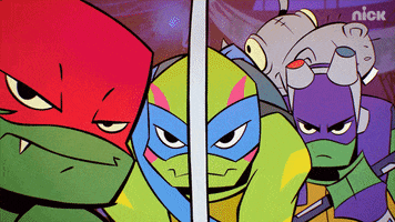 scared ninja turtles GIF by Teenage Mutant Ninja Turtles