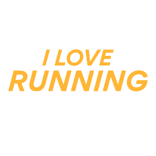 Run Running Sticker by ASICS