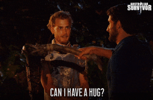 can i have a hug? hug GIF by Australian Survivor