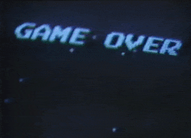 Game Over 80S GIF