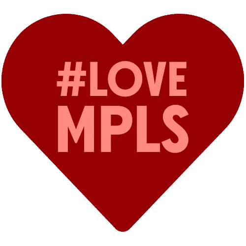 Heart Sticker by Meet Minneapolis