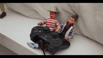 Bored Video Games GIF by The Unlikely Candidates