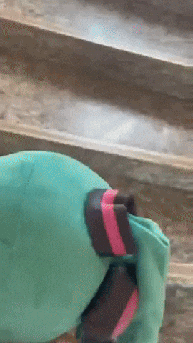 Hatsune Miku Staircase GIF