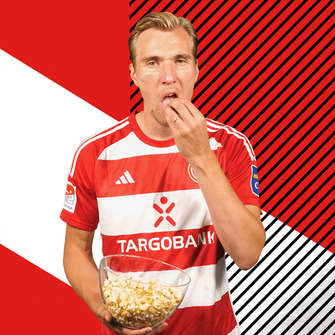 Vincent Vermeij Popcorn GIF by Fortuna Düsseldorf