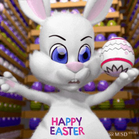 Easter Eggs Bunny GIF by MSD Online Shop