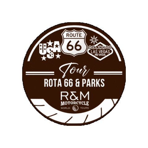 Adventure Freedom Sticker by R&M Motorcycle | World Tours