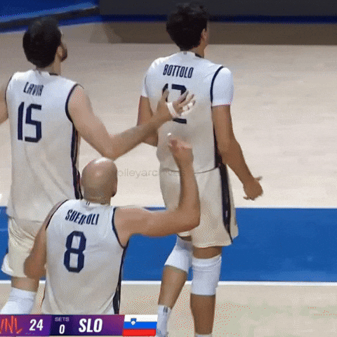 Volleyball Seriously GIF