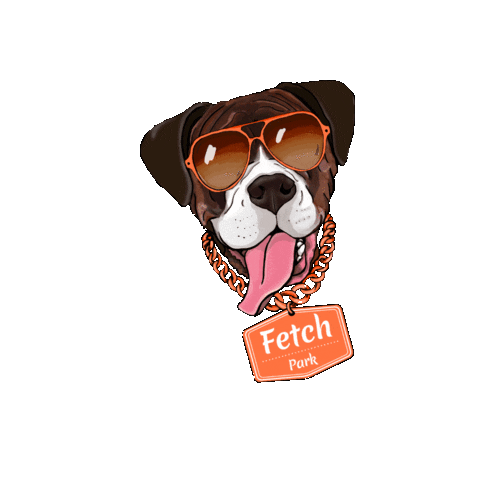 Fetch Park Sticker