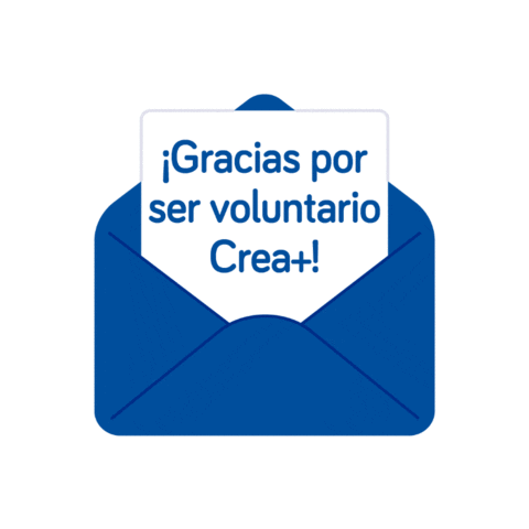 Voluntario Sticker by Crea+ Perú
