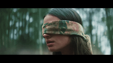 Music Video Blind Fold GIF by Tritonal by tritonal