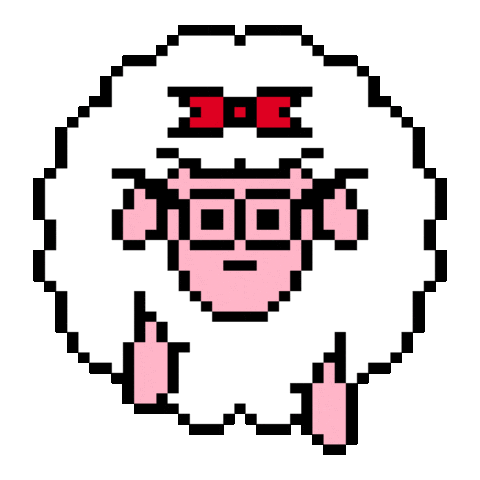 Sheep Grandma Sticker by MontanaPBS