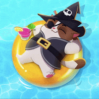 swimming pool wilbur GIF by Bubble Witch