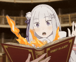 Re Zero Peak GIF