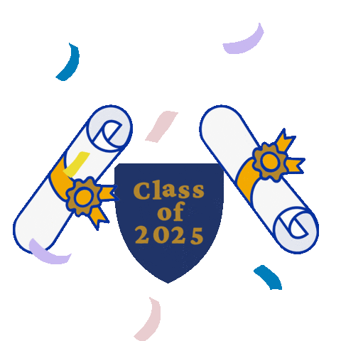 Class Of 2025 Sticker by Emory University