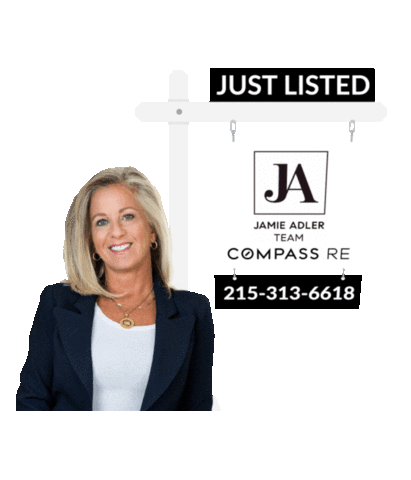 Jamie Adler Sticker by Homes by Gill - Surinder Gill