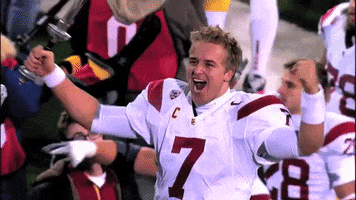 Happy Matt Barkley GIF by USC Trojans