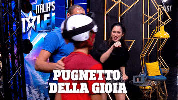 Tv Show Yes GIF by Italia's Got Talent